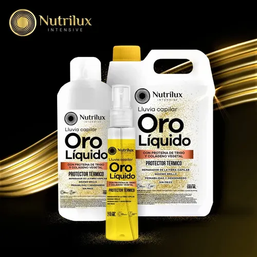 Protector Termico 5 Litros  Oro Liquido  Unico! Colageno