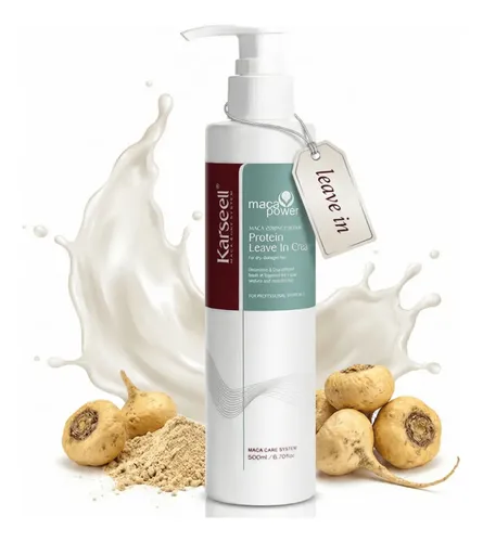 Crema De Proteínas Leave In Sin Enjuague Karseell Maca Power