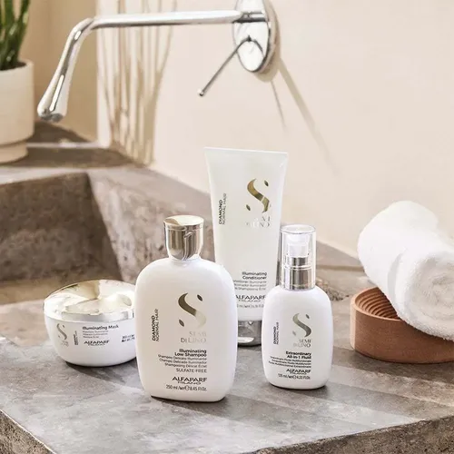 Máscara 200 ml Alfaparf Semi Di Lino Diamond