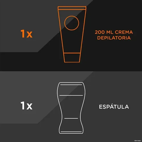 Kit Crema Depilatoria Veet Men X 6 Unidades