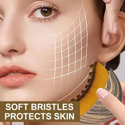 Brocha Masajeadora Facial Para Drenaje Linfático Brush
