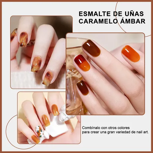 Esmalte Semipermanente Amber 12ml Cherimoya