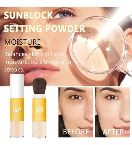 Polvo Spf 50 Mineral Con Brocha Integrada