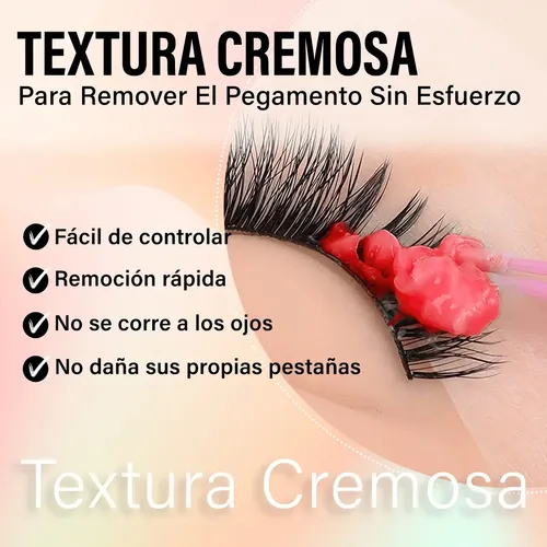 Removedor Para Extensiones De Pestañas En Gel 5g Cherimoya