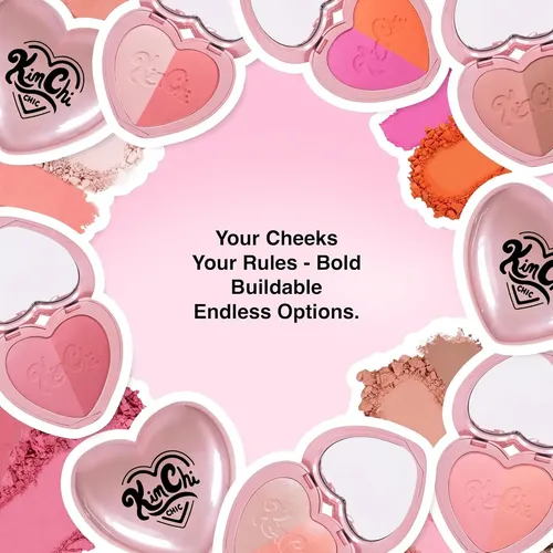 Rubor En Paleta Kimchichic Chic Beauty 01 Pinky