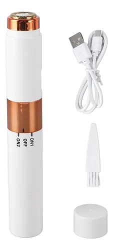 Removedor Y Recortador De Vello Facial Eléctrico 2 En 1 L