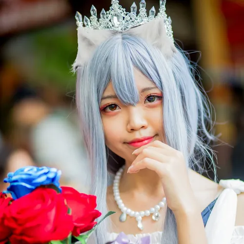 1 Par De Pinzas De Pelo Cosplay Con Orejas De Animal De Pelu