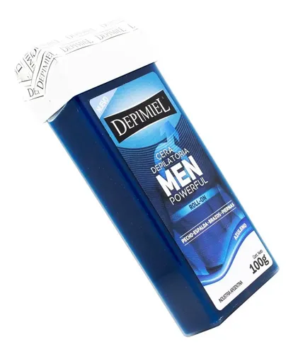 Roll On Cera Depilatoria Men Power Full Depimiel 100g X 6u