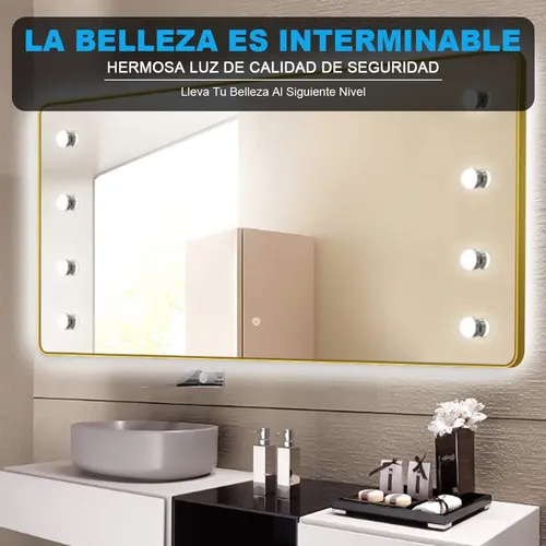 F Txg Luces For Espejo Maquillaje 10 Bombillas P