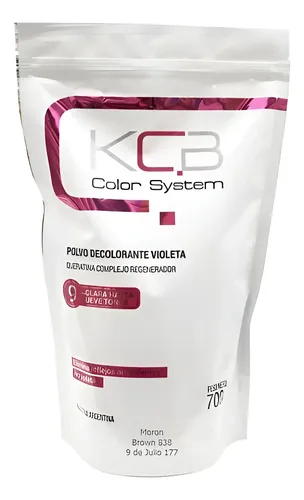 Polvo Decolorante Violeta Color System Kcb 700g