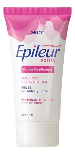 Gigot Epileur Crema Depilatoria Rostro 30 Gr. Piel Sensible
