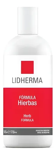 Loción De Hierbas Lidherma X 500 Calmante Pieles Sensibles