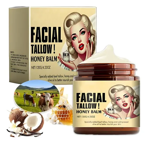 Crema Nutritiva De Miel Y Sebo De Res 120g – Cuidado Facial