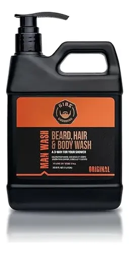 Jabón Corporal 3 En 1 Gibs Man Wash Cítricos Roble Albahaca