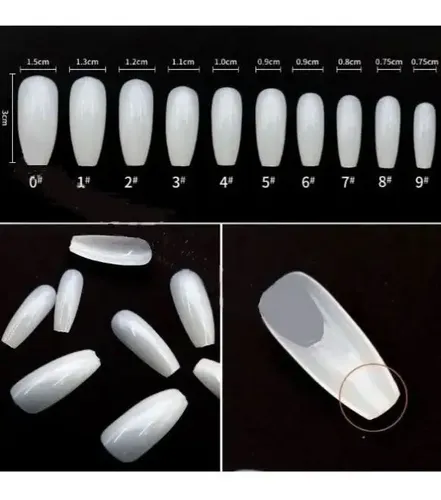 Uñas Postizas Tips X 100 Unidades Manicura Nail New Oferta!