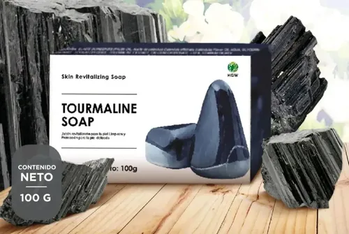 Pack X2un. Jabon Con Turmalina Hgw 100g Cuidado Corporal