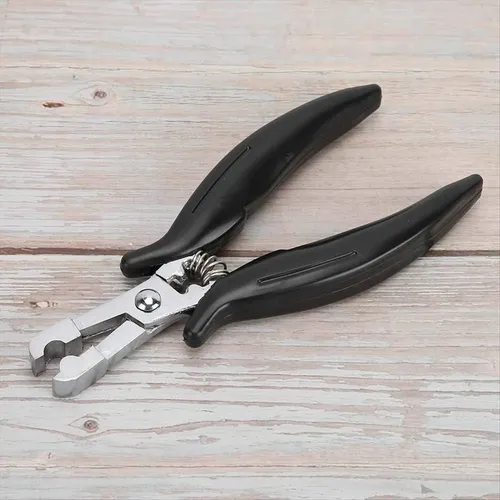 Alicates Para Extensiones De Cabello, De Acero Inoxidable, M