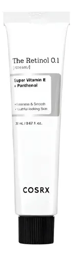 Cosrx Retinol 0.1% Crema Facial 20 Ml Momento De Aplicación Noche Tipo De Piel Piele Mixta