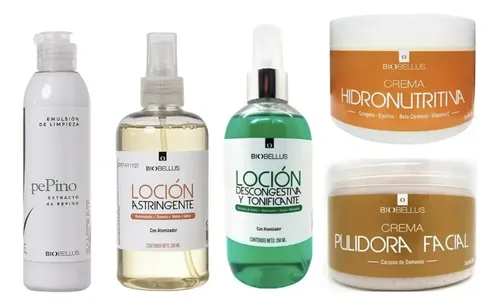 Combo Facial Para Estudiantes Cosmetologia Rostro Biobellus