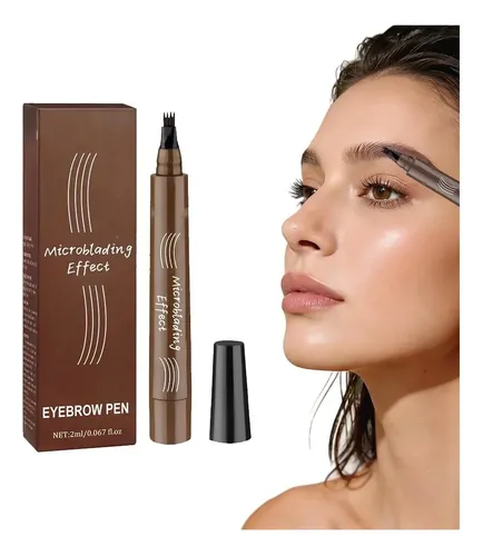 Lápiz De Cejas Microblading 2026 Marrón Claro