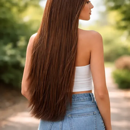 Cortina De Cabello Extension Pelo Lacio C/ Clips Kw Lefemme