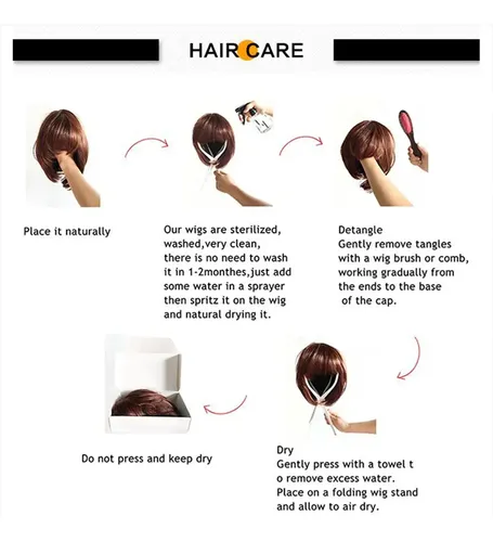 Peluca De Cabello Humano Real Natural Peluca Recta En Capas