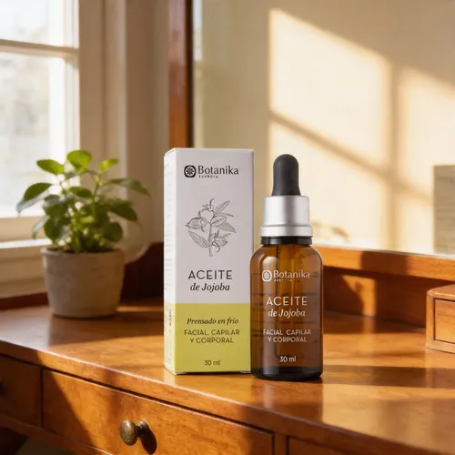Aceite De Jojoba Facial, Capilar Y Corporal -30ml (botanika)