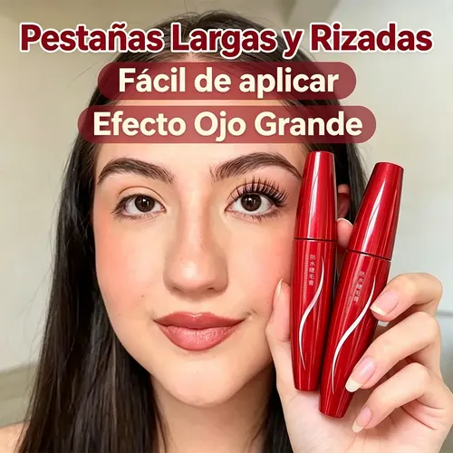 Lozee Rimel Máscara De Pestañas Impermeable Volumen Alarga Negro