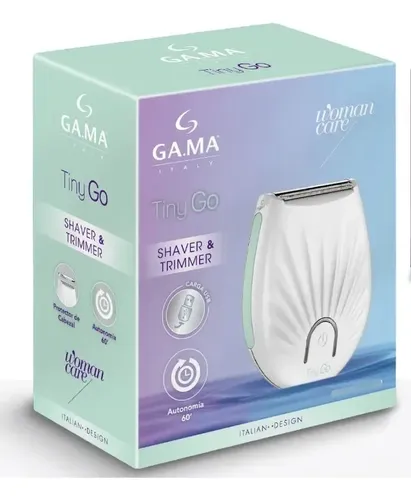 Depiladora Inalámbrica Afeitadora Ga.ma Tinygo Blanca Usb