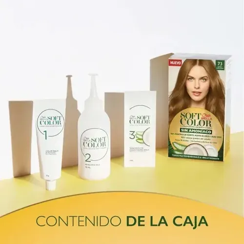 Kit Tintura Soft Color Rubio Avellana 145g Wella