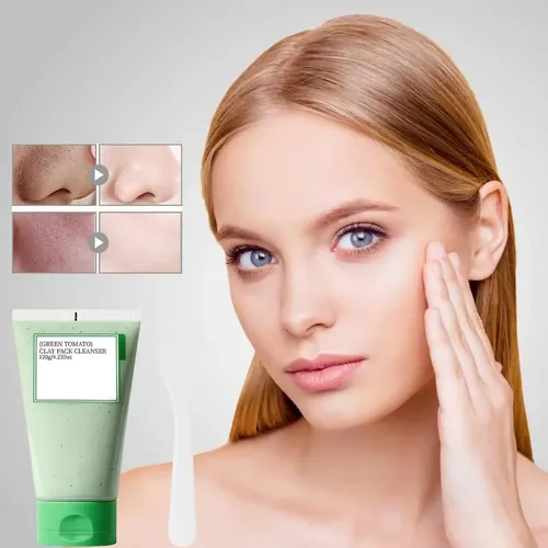 M42 Mascarilla De Arcilla Para Cara, Verde Tomato Para Masca
