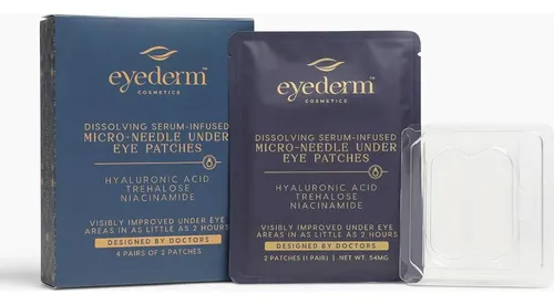 Eyederm Parche Microneedle Ojos Hidratante 4 Pares