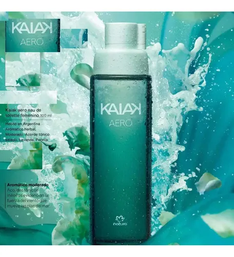 Kaiak Aero Eau De Toilette Femenino 100ml Natura Vegano