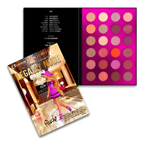 Paleta De 24 Sombras De Ojos Legally Nude
