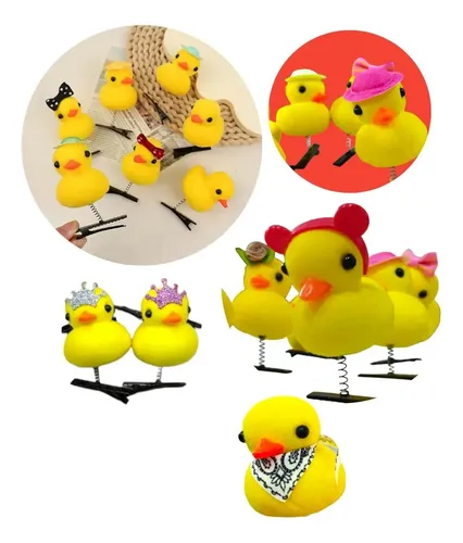 Hebilla/broche Patito Kawaii Tiktok Con Accesorios X100u
