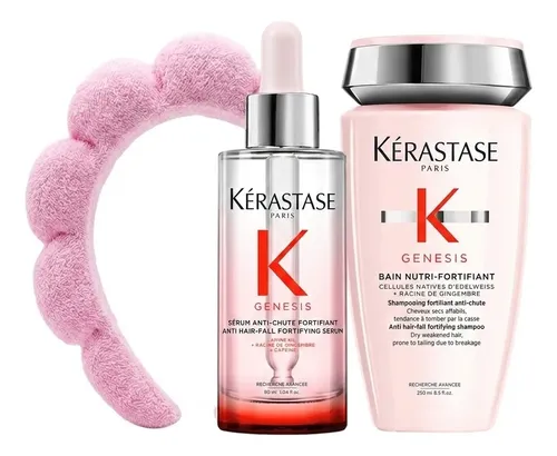 Kit Kérastase Genesis Anticaída Shampoo Y Sérum Con Regalo