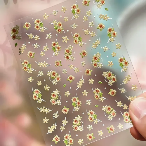 Pegatinas De Uñas Con Forma De Girasol Más Vendidas En Prima