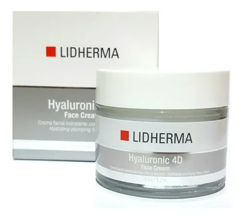 Hyaluronic 4d Face Cream Hialuronico Hidratante Lidherma