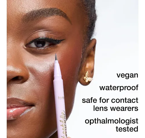 Delineador Líquido Peel-off Tubing De Tarte, Negro, Vegano