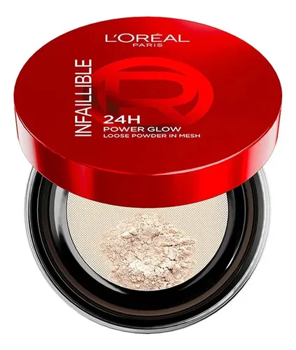 L’Oréal Paris Infallible 24h Power Glow polvo traslúcido con acabado glowy, duración hasta por 24h