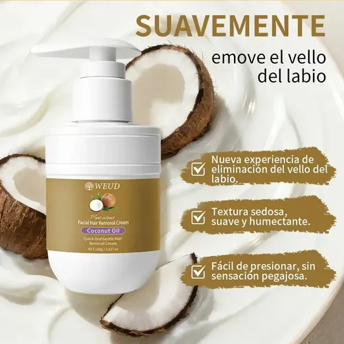 Crema Depilatoria Coco Dispositivo De Depilación Gratuito