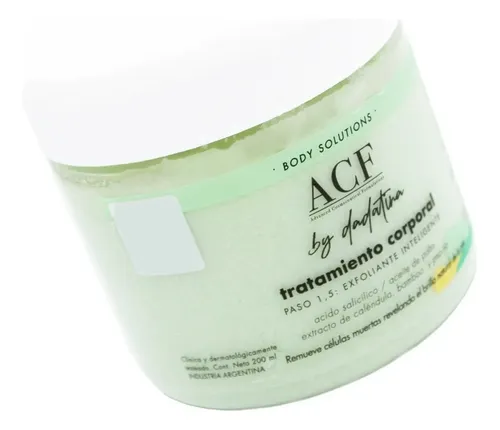 Acf By Dadatina Body Solutions Paso 1,5 Exfoliante Corporal