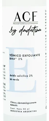 Acf Dadatina Tonico Exfoliante Facial Acido Salicilico