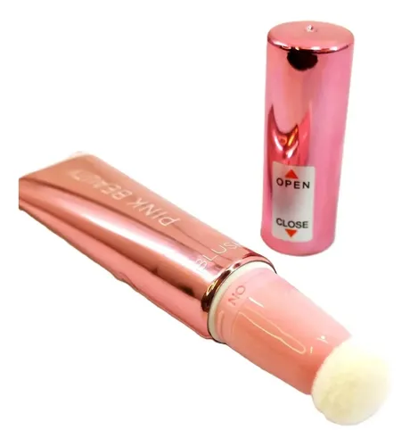 Maquillaje Rubor Liquido Cremoso Pink 21 Beauty Con Esponja Tono del maquillaje 03