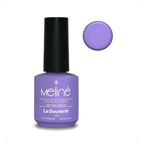 Meline Esmalte Semipermanente Gel Led/uv 324 Le Souvenir