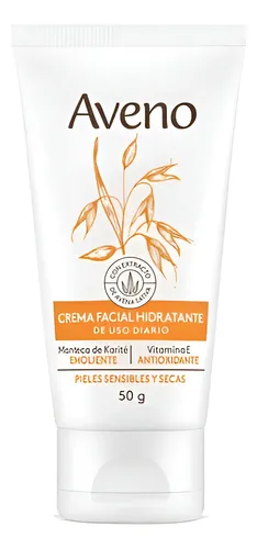 Aveno Hidratante Facial Crema Piel Sensible Seca 50g