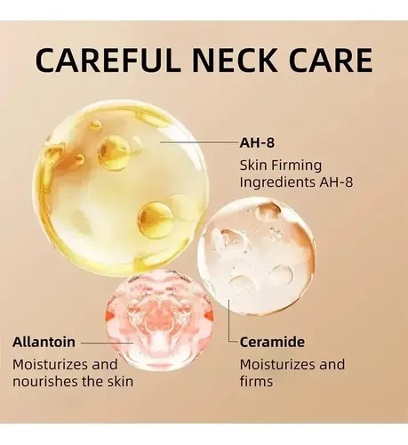 Crema Reafirmante Cuello Ah-8 Con Masajeador 120 G