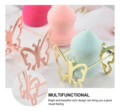 4 Piezas Soporte Para Esponjas De Maquillaje Y Polvo
