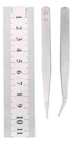 Pinzas De Acero Inoxidable Para Cejas, Pinzas, Herramientas