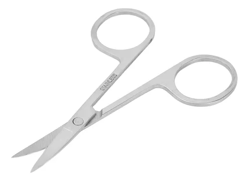 Y Tijeras De Belleza De Punta Fina Para Cejas, De Acero H.